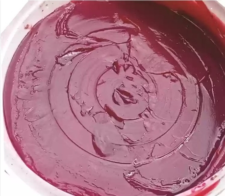 Olio di base ad alta viscosità Grease complesso di litio rosso per piastre di supporto e giunti a sfera