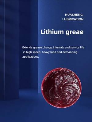 NSF ha approvato il grasso a sfera rosso complesso di litio per le applicazioni di perforazione e di estrazione
